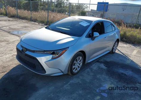 2020 Toyota Corolla Le from USA, damaged, VIN JTDEPRAEXLJ044389